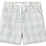 Me & Henry Crew Woven Shorts Chambray/Cream Plaid