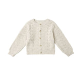 Rylee + Cru Cheyenne Cardigan Heathered Oatmeal