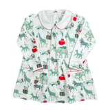 Heyward House LS Pocket Dress Christmas Safari
