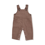 Angel Dear Classic Corduroy Overalls Chocolate Malt