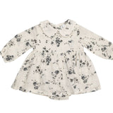 Angel Dear Peter Pan Collar Bubble with Skirt Climbing Roses