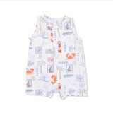 Angel Dear Club Mediterranean Sleeveless Shortie Romper