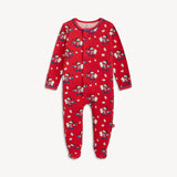 Magnetic Me Red Cocoa Club Right Fit Footie