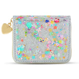Carrying Kind Confetti Wallet Silver