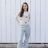 Rylee + Cru Teen Crochet Knit Pullover Bows