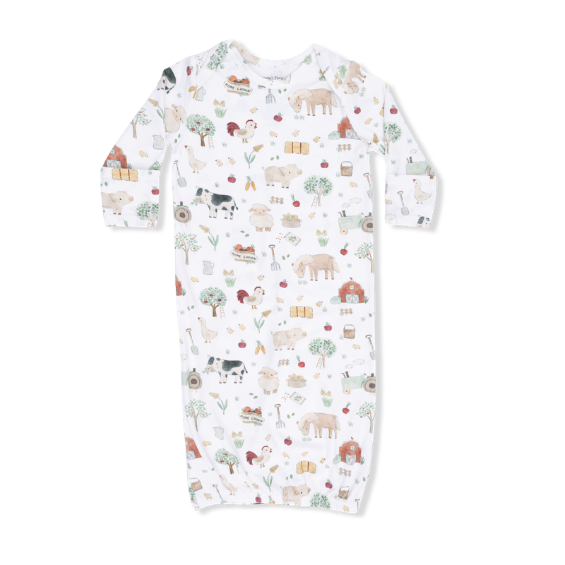 Angel Dear Cute Farm Animals Lap Shoulder Gown