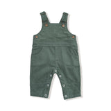 Angel Dear Classic Corduroy Overall Dark Ivy