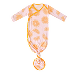 Copper Pearl Cutie Newborn Knotted Gown