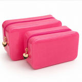 Carrying Kind Don't Be Jelly Sparkle Pouch Bubblegum Pink