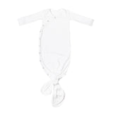 Copper Pearl Dove Newborn Knotted Gown