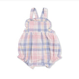 Angel Dear  Dusty Plaid Oxford Bubble