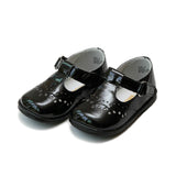 L'Amour 2945 Birdie T-Strap Shoe Patent Black