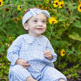 Mabel & Honey Ella Rae Romper Blue