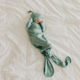 Copper Pearl Emerson Newborn Knotted Gown