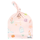 Copper Pearl Enchanted Friends Top Knot Hat 0-4m