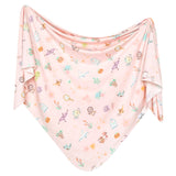 Copper Pearl Enchanted Friends Knit Blanket
