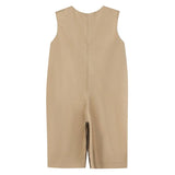 Lil Cactus Brown Pumpkin Football Truck Overalls