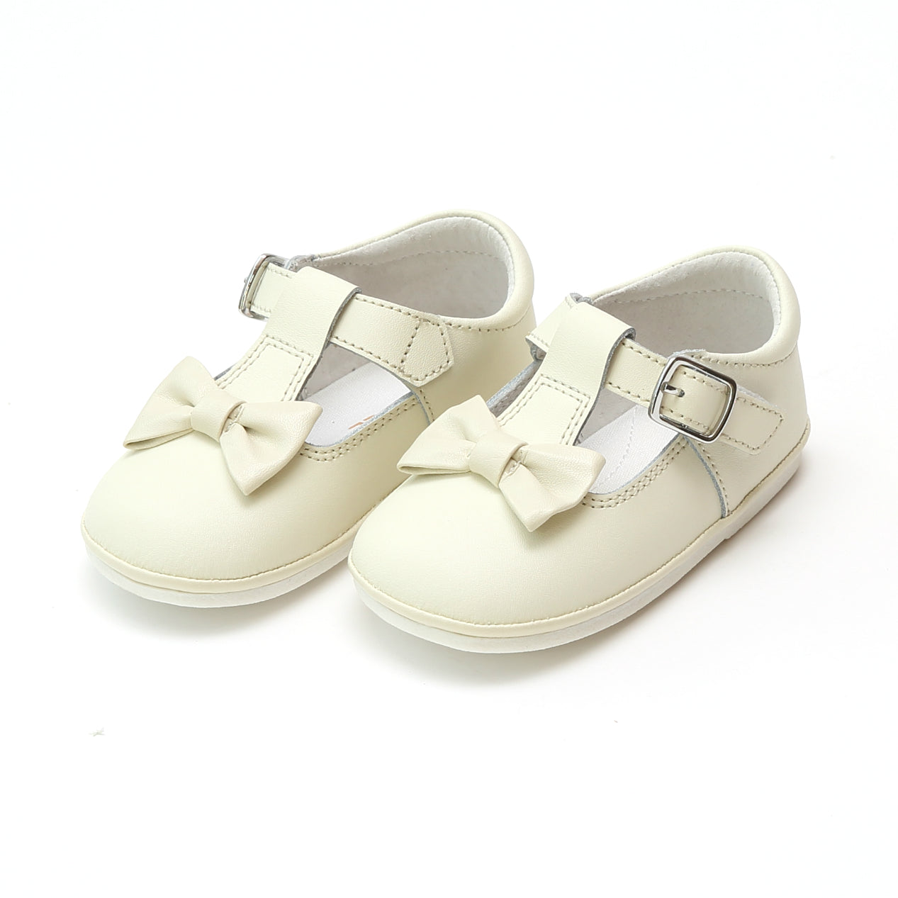 Angel Baby 2388 Minnie Bow Mary Jane Ecru