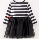 Rylee Faith Halloween Smiling Ghost Tutu Dress