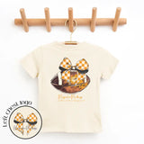 Magnolia Mudbugs Orange Gingham Bow Football Tee