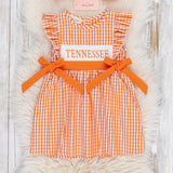 Marie Nicole Tennessee Smocked Gingham Dress