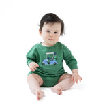 Angel Dear Golf Green Sweatshirt Bubble