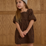 Rylee + Cru Gretta Babydoll Dress Leopard