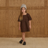 Rylee + Cru Gretta Babydoll Dress Leopard