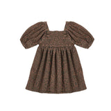 Rylee + Cru Gretta Babydoll Dress Leopard