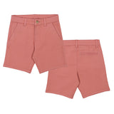 Mayoral Basic Twill Chino Shorts Guava