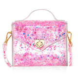 Carrying Kind Gussie Handbag Pink Sparkle