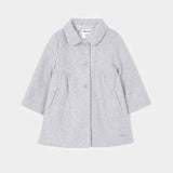 Mayoral 2434 Button Down Coat Gray