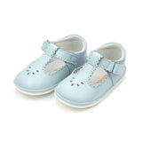 Angel Baby H210 Scalloped Mary Jane Light Blue