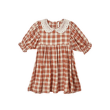 Rylee + Cru Heidi Dress Red Plaid
