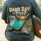 Magnolia Mudbugs Game Day in the South Orange & Gray Football Tee