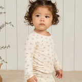 Quincy Mae Bamboo Pajama Set Holly Berry