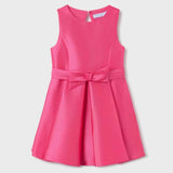 Abel & Lula Pleated Swing Dress Fuchsia