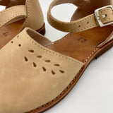 The Humble Soles Vera Sandal Cream Leather