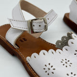 The Humble Soles Magnolia Sandal White