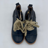 Humble Soles Leon Boots Black Leather