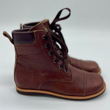Humble Soles Ezra Boots Walnut Leather