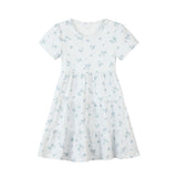 Vignette Iona Dress Blue Ditsy Floral