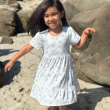 Vignette Iona Dress Blue Ditsy Floral