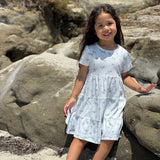 Vignette Iona Dress Blue Ditsy Floral