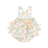 Angel Dear Island Floral Ruffle Sunsuit