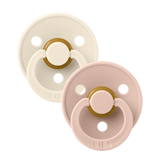 BIBS 2 Pack Ivory/Blush
