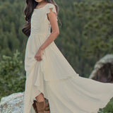 Joyfolie Viola Dress Cream