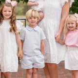 The Oaks Apparel Co John Shorts Set Bluebird Stripe