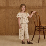 Rylee + Cru Kate Top & Wide Leg Pant Set Bows