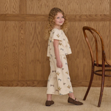 Rylee + Cru Kate Top & Wide Leg Pant Set Bows